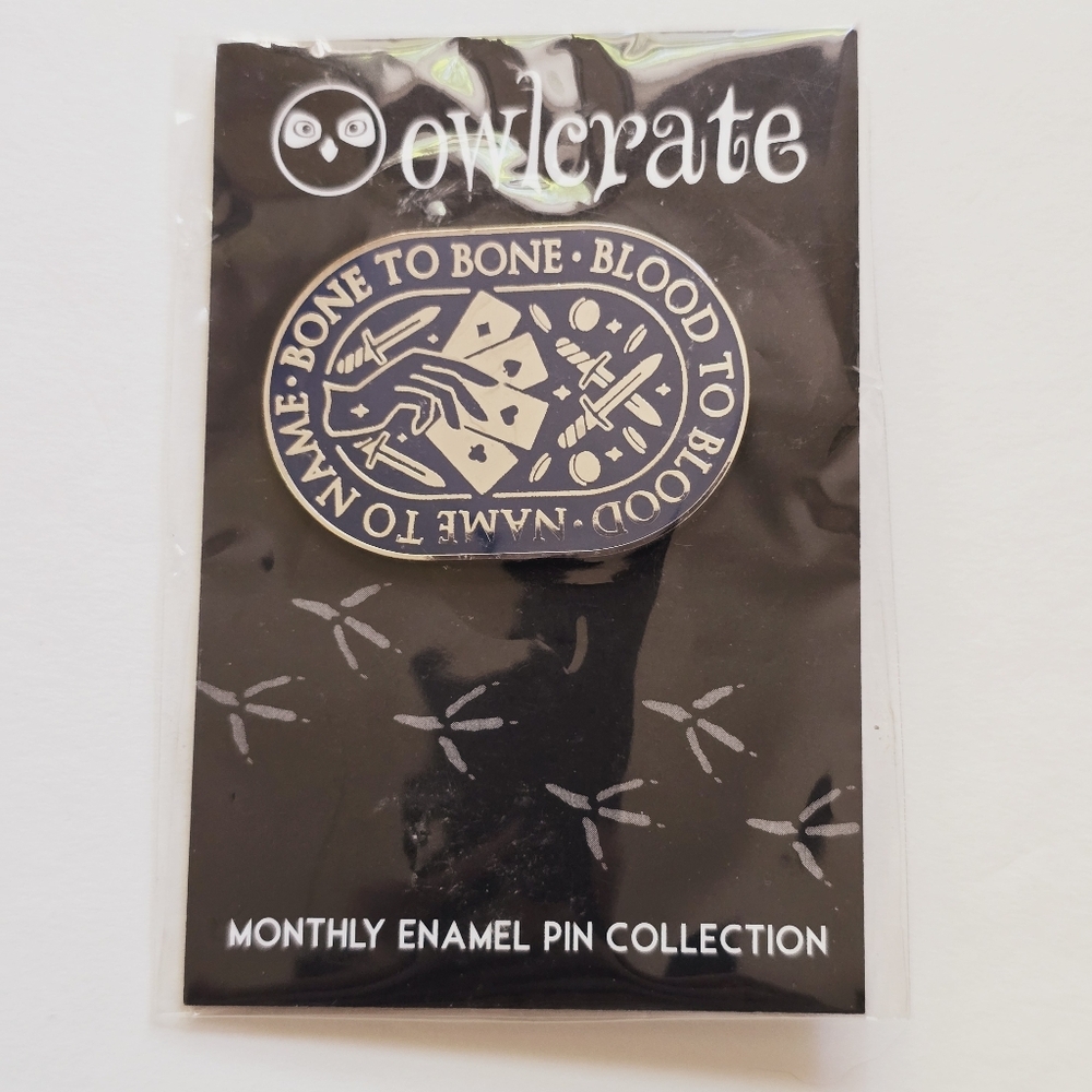 NWT Owlcrate Vengeance Will Be Mine Pin